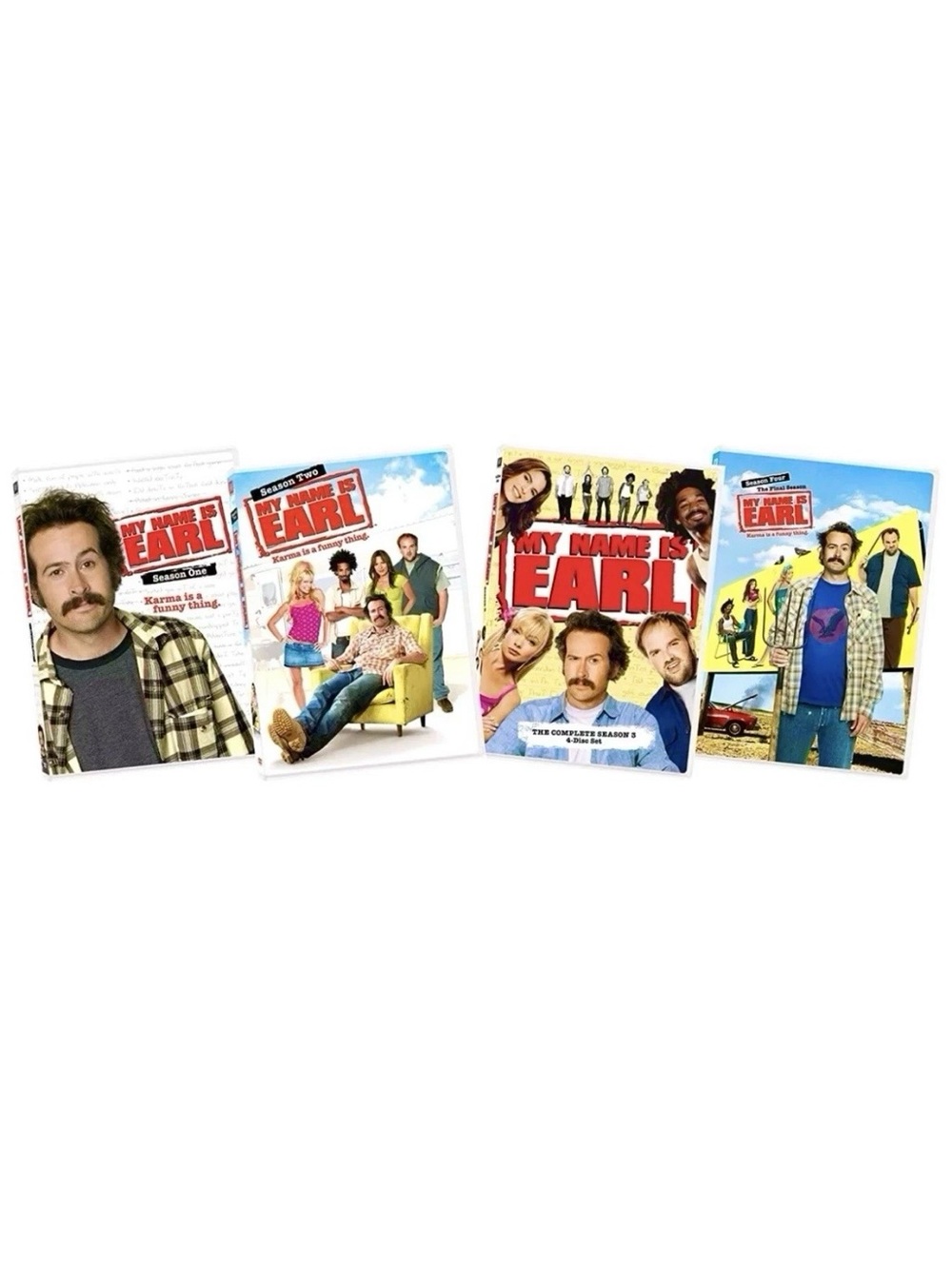 My Name Is Earl: The Complete Series (DVD, 2005, 16-Disc Set)